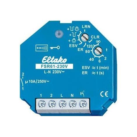 FSR61-230V Eltako Funk Schaltaktor Unterputz Schaltleistung (max.) 2000 W Reichweite max. (im Fre (1/5)