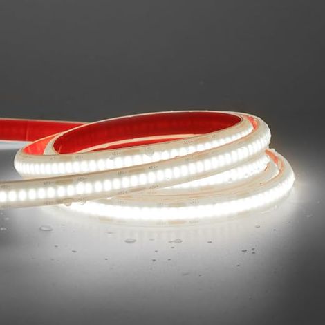 COB LED Strip, Waterproof 12V Strip LED Strip Light Strip for Stairs, Bedroom, Party, White, 5M (1/5)
