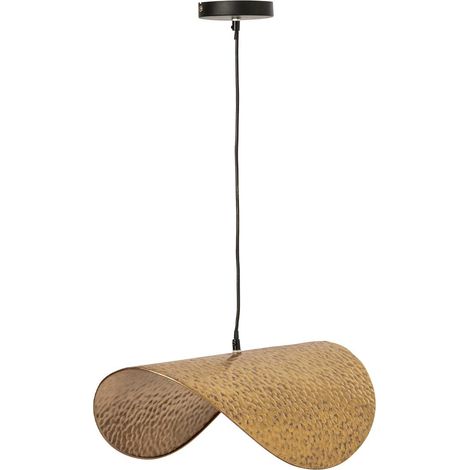 Lampe Suspension Design "Carl" 51cm Doré (1/5)
