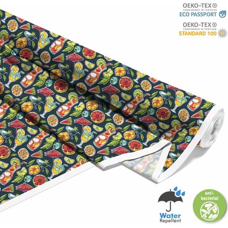 TESSUTI DECORATIVI PER ESTERNI OXFORD - Motivo Cocktail  DX8412 (1/5)