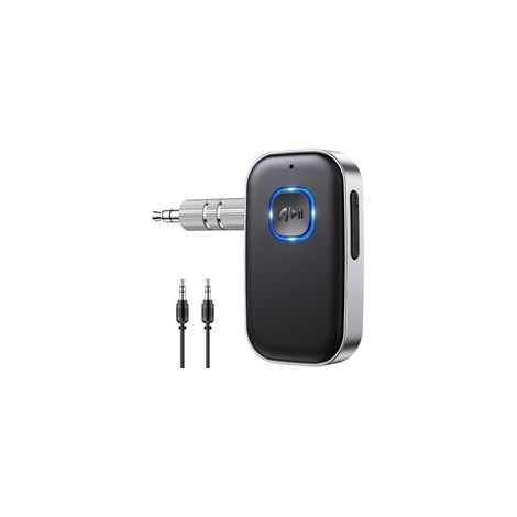 Glangeh Recepteur Bluetooth 5.3 Voiture, Adaptateur Bluetooth 3,5mm AUX Jack avec Réduction du Bruit sans Fil pour Stéréo Auto/Domestique, Casque Filaire, Haut-Parleur, Mains Libres (1/5)