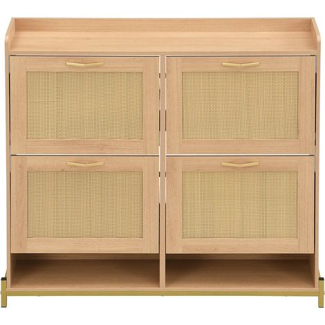 PLACARD COMPACT ECONOMIQUE ESPACE MDF Light Oak 108.50 x 24.00 x 100.00 cm (1/5)