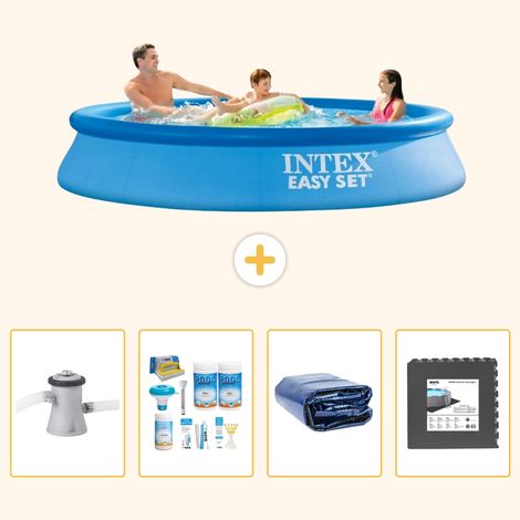 Intex Piscine Easy Set Ronde - 305x61 cm - 5-pièces  S233 (1/5)
