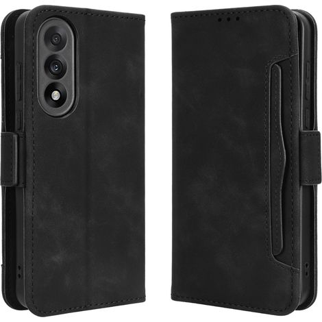Étui à rabat pour OnePlus Nord 5, emplacement pour carte, noir (1/5)