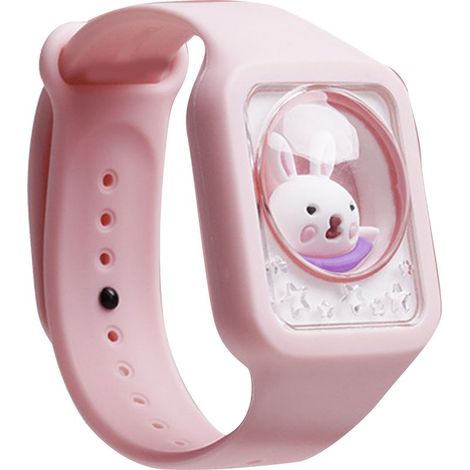 Bracelet Anti-Moustiques pour Enfants - Efficace, Sûr et Durable - Multifonction - Rose - Idéal pour Activités Extérieures (1/5)