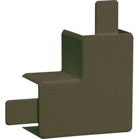Angle plat lifea pour LF20035/36 RAL 8014 marron - HAGER LFF2003558014