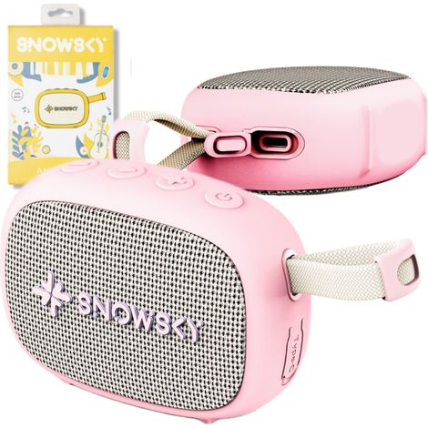 Altavoz Bluetooth portátil FiiO Snowsky Anywhere - rosa - (1/5)