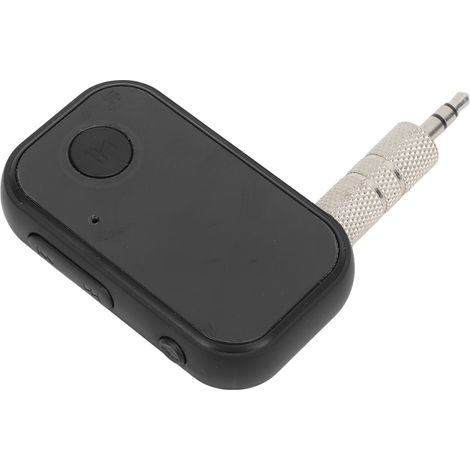 Récepteur Bluetooth 5.0 pour voiture avec microphone intégré et adaptateur AUX sans fil 3,5 mm pour chaîne hi-fi domestique et appels mains libres (1/5)