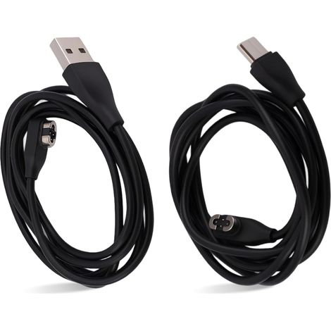 2pcs Câble de Charge Magnétique pour Shokz OpenSwim Pro S710, Câble de Remplacement USB et USB-C Vers Chargeur Magnétique