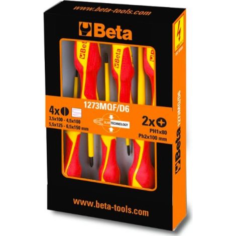 SERIE CACCIAVITE ISOLANTI "BETA 1273MQF/D6" SERIE 6PZ