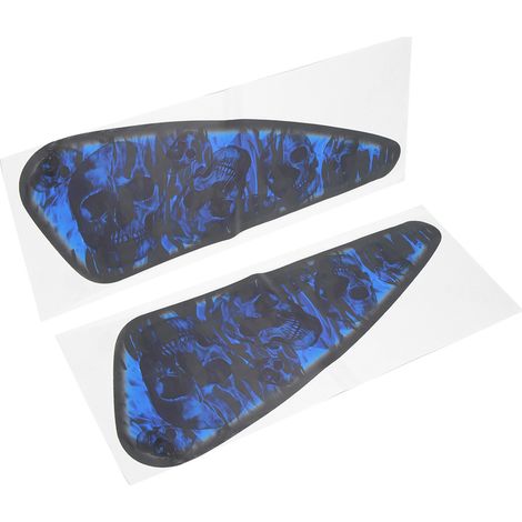 Autocollants décoratifs pour moto, effet 3D, covering de voiture YXT086 (1/5)