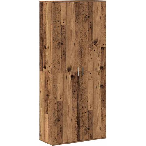Maison Exclusive - Buffet Bois Ancien 80 x 35 x 180 cm Bois d'ingénierie