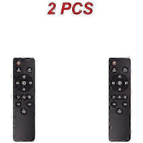2PCS Dimmable and Color-Change Ceiling Fan Light with Sturdy remote control Control Sensitive Soft Buttons (1/5)