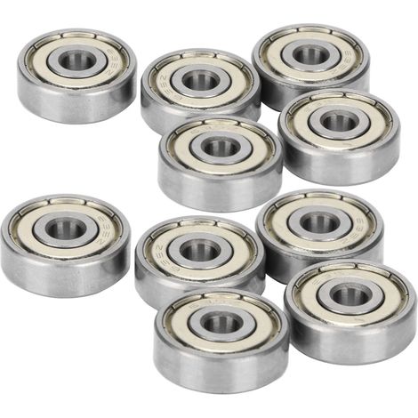 10 Roulements à Billes 635ZZ pour Applications Rapides, Kit de 10 Pièces avec Joints Double Étanchéité (1/5)