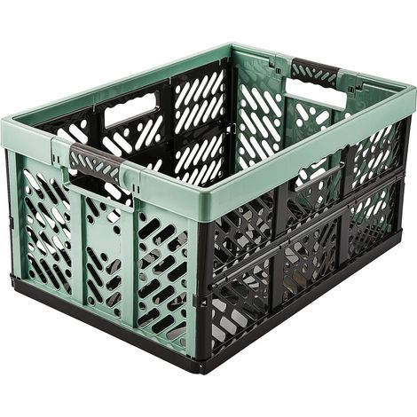 Scatola portaoggetti keeeper ben pieghevole 45 l capacità 50 kg (1/5)