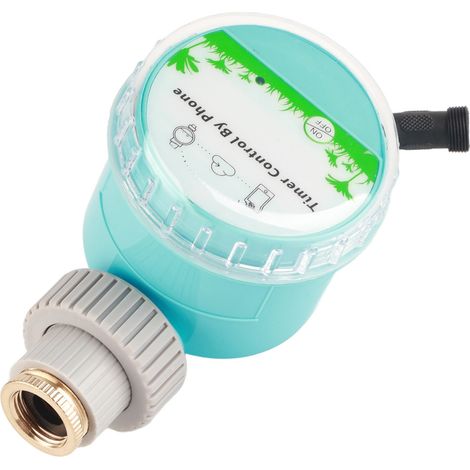 Temporizador de riego, control remoto Wifi Bluetooth, temporizador de agua 2 en 1, controlador inteligente, para jardín (1/5)