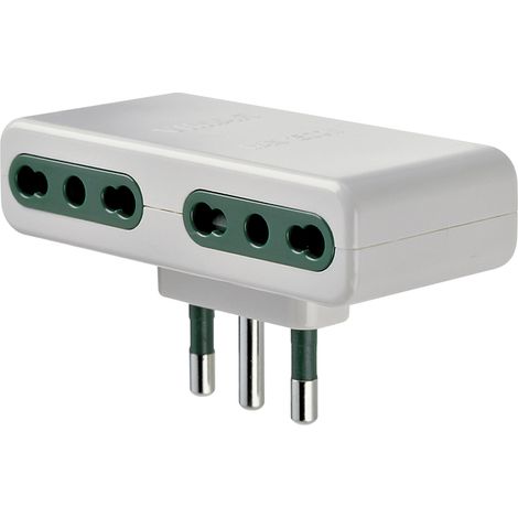 VIMAR - 01165.B Adattatore mult. S17+4P17/11 bianco