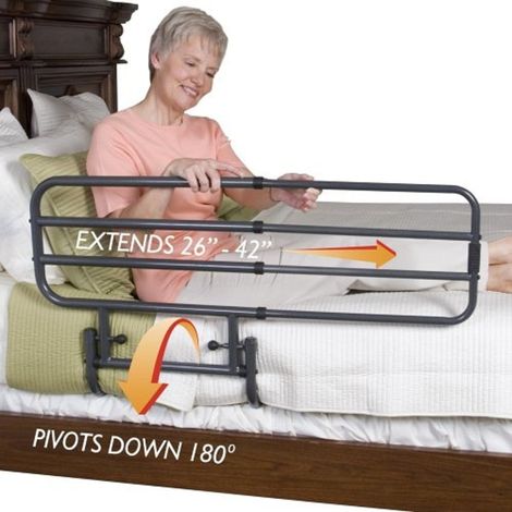 NRS Healthcare Standers EZ Sponda per letto Regolabile (1/2)