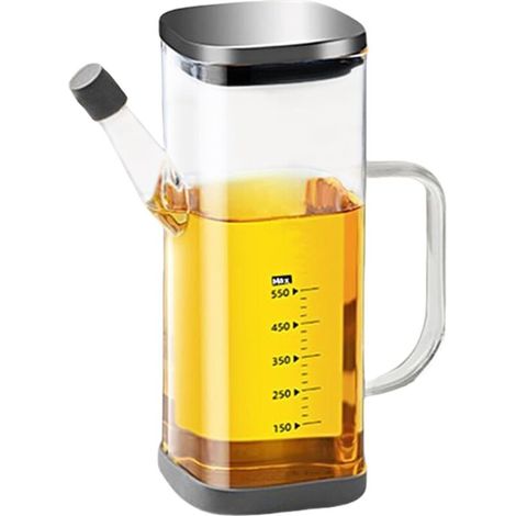 Distributeur d'huile alimentaire de cuisine - Bouteille d'huile alimentaire (1/5)