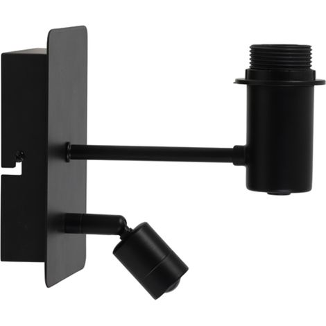 Light & Living - applique murale - Montana - noir - métal - (1/3)