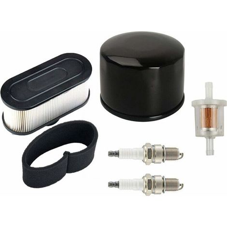 Confezione da 2 filtri aria e pre-filtro olio compatibili con i motori a 4 tempi Kawasaki FR651V FR691V FR730V FS481V FS541V FS600V FS651V FS691V FS730V. (1/3)