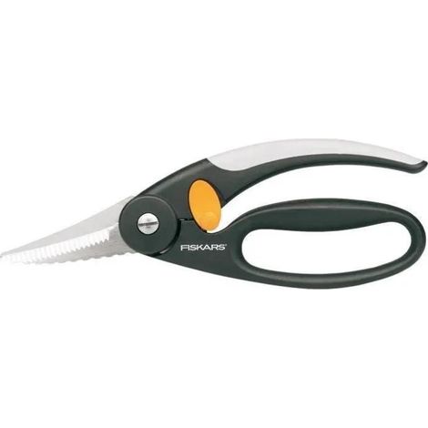 Fiskars 1003032 tijeras para pescado negras ergonómicas