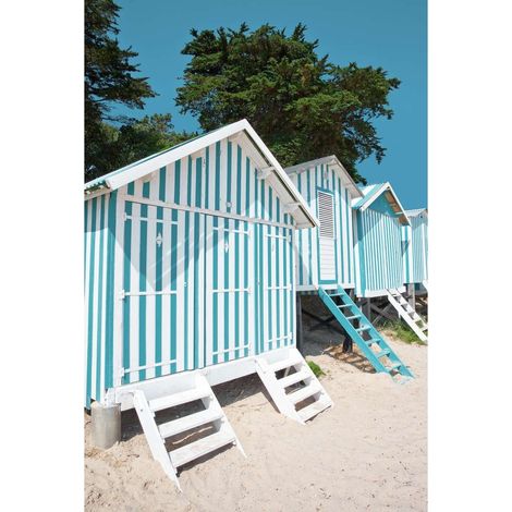 Tableau sur toile Noirmoutier 30x45 cm - Impression sur Toile Murale Décorative - Image imprimée en HD sur Toile - Toile sur Châssis en Bois FSC - Fabriqué en France (1/4)