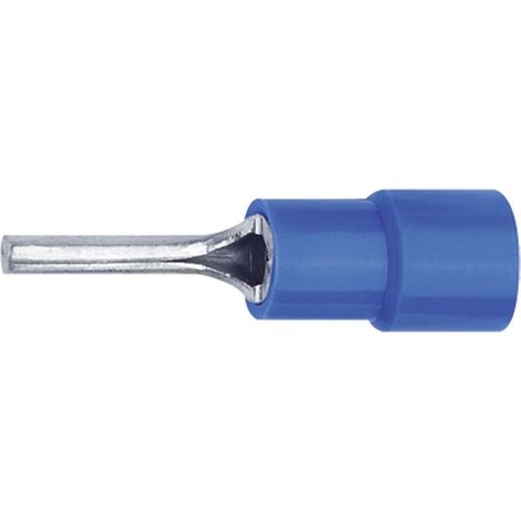 Klauke 710 Stiftkabelschuh 1.50 mm² 2.50 mm² Teilisoliert Blau 1 St.