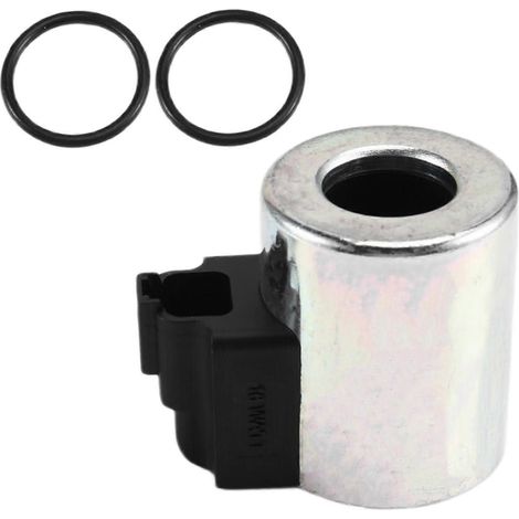 280-7009 2807009 Bobine de solénoïde de pompe hydraulique 12 V compatible avec les pièces détachées pour chargeuses sur pneus et chargeuses-pelleteuses 416E et 414E (1/5)