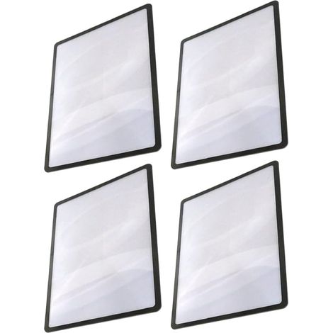 Stück aus Transparentem PVC Tragbare Leselupe mit