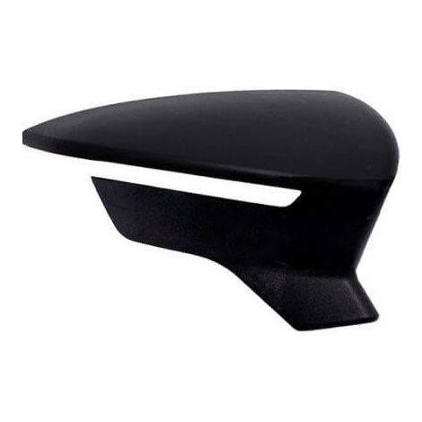 Coque de rétroviseur droite noire Seat Leon 3 2013-2020