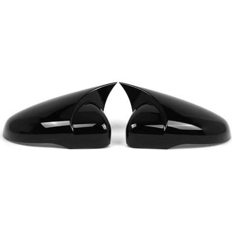 GARRYFIZH Lot de 2 coques de rétroviseurs et de protections d'ailes de porte de rechange pour Volkswagen Golf MK6 Hatchback 2009-2013 et Touran Cabriolet 2010-2014 OEM : 5K0 857 537 538 (1/5)