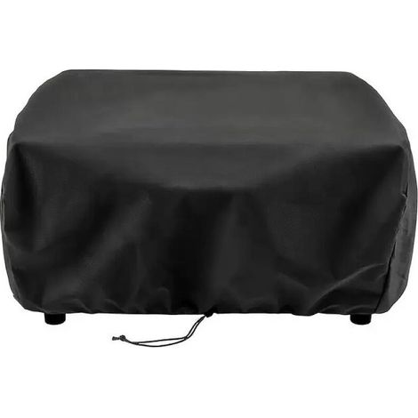 Abdeckung, 57 x 48 x 23 cm, für den Außenbereich, mit Kordelzug, Pizzaofenabdeckung aus 420D Oxford-Gewebe, wasserdicht, winddicht, UV-beständig