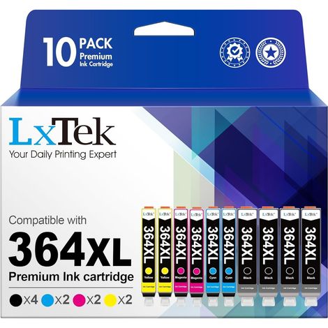 364 XL Cartouches d'encre Remplacement pour HP 364 364XL pour HP 5520 (1/5)