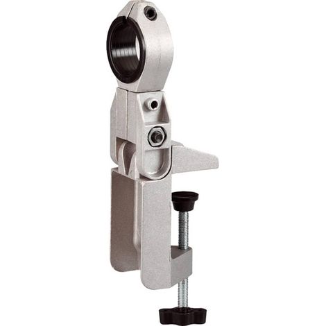 Support de perceuse pour perceuse et visseuse sans fil, stationnaire, support de perçage avec col de serrage européen 43 mm, idéal en combinaison avec un plateau de ponçage (1/4)