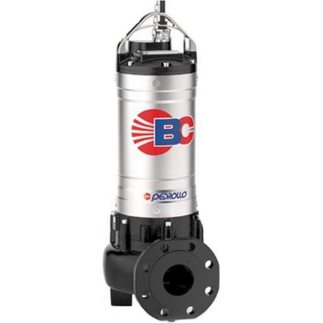 Pompa sommergibile DN65 Bicanale per acque luride BC40/35 3Kw 4Hp 3x400 Pedrollo (1/2)