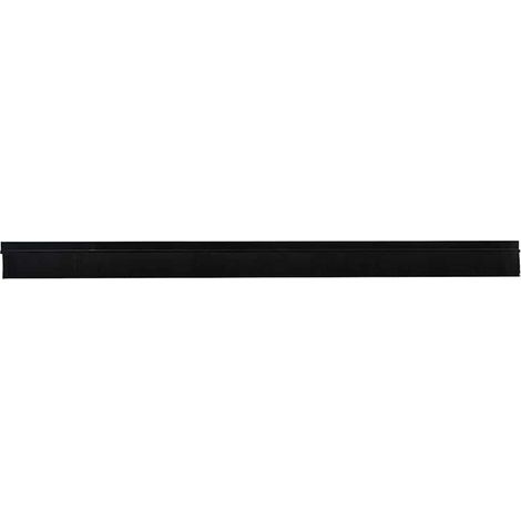 Self-adhesive Door Brush Seals 12 pcs Black 100 cm vidaXL