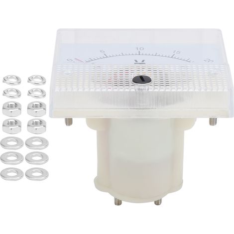 85C1 DC 0-20V Voltmètre à aiguille Tension continue Indicateur de mesure électrique (1/5)