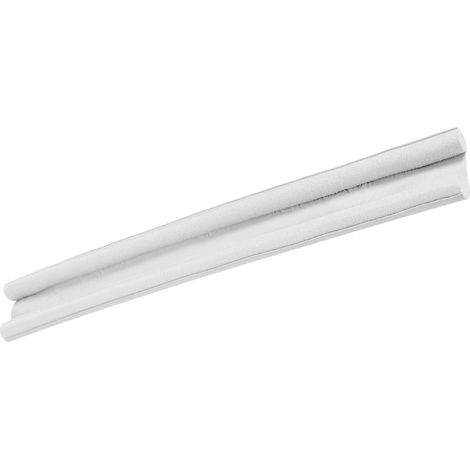Joint de porte, joint d'étanchéité, joint de bas de porte, joint de bas de porte, blanc (1/5)