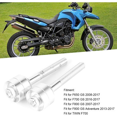 Motorradmodifikationen 2007-2017: F650 GS/TWIN F700/GS F800 GS/F800 GS Adventure, 20 mm erhöhter Lenker, silberne Lenkerverlängerung. (1/5)