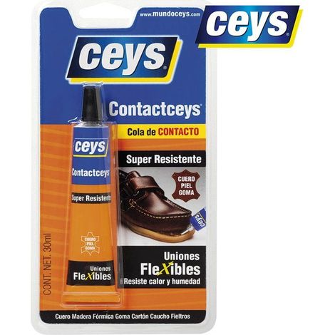 Colle Contact Ceys 30ml Adhésion Instantanée Multi-matériaux - Ceys