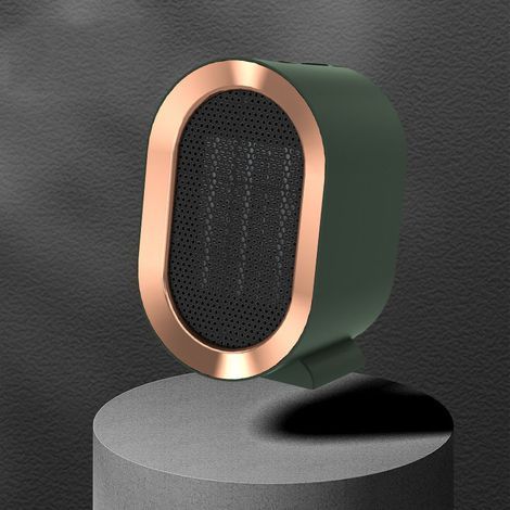 Chauffage de base de 1200 W, petite cabine de douche mobile en céramique à économie d'énergie pour salles de bains et pouf portable avec filtre à air écologique (1/3)