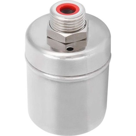 Robinet à bille à flotteur 1/2in Réservoir de contrôle automatique du niveau d'eau Robinet à bille flottant en acier inoxydable (1/4)