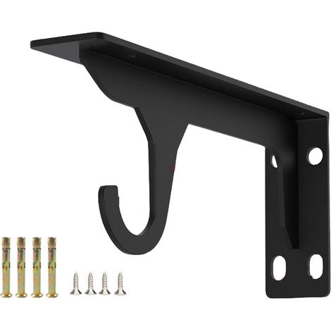 Soportes de pared para estantes de acero laminado en frío, -18 pulgadas