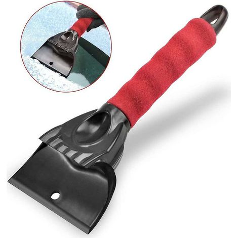 Voiture de grattoir à glace, grattoir à disque de grattoir à glace professionnel durable et stable rouge (1/5)