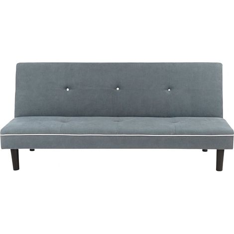 Home Heavenly®- Sofá Cama SOL Clic Clac 3 plazas, económico, Moderno, Plegable  Color : Gris