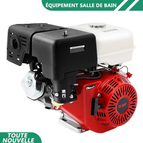 WAOBDLA 15HP 420cc moteur à essence Pull Start moteur à gaz 3000-3600rpm pour pompes à eau, vibrateurs, générateurs (1/5)