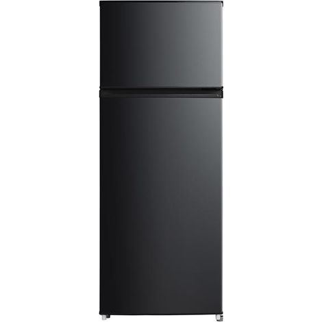 Réfrigérateur combiné 55cm 204l statique noir - Glem Gas - GRF2104BK
