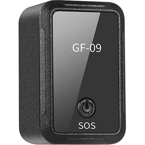 GF09 Mini Traceur GPS Antivol Localisateur Intelligent avec Enregistrement Vocal et Puissant Magnétique, Localisateur GPS Antivol, Traceur GSM/GPRS en Temps Réel (1/5)