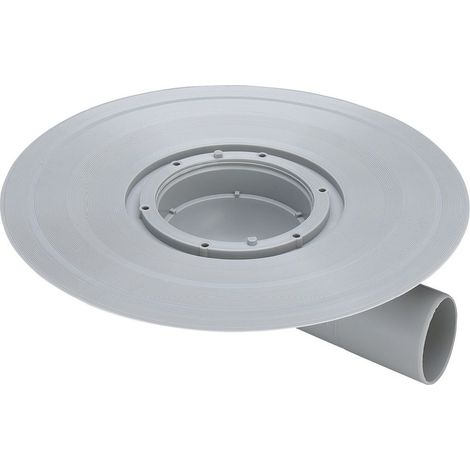 Balkon-/Terrassenablauf Advantix 4943.21 in 50mm Kunststoff grau (1/3)